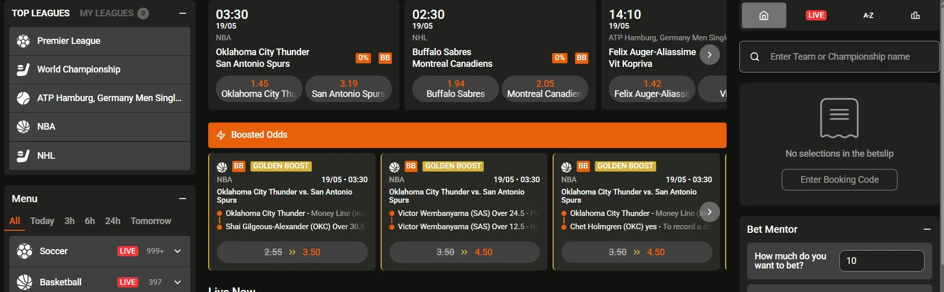 ZuluSpins Casino Sportsbook
